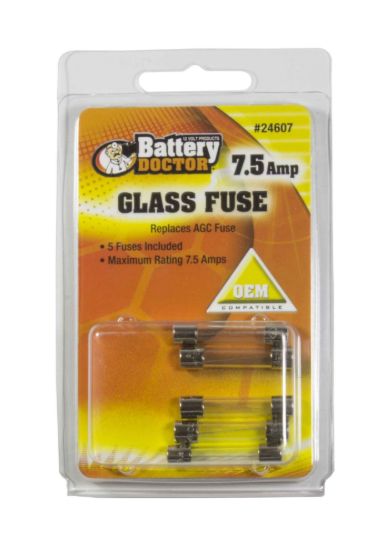 WIRTHCO AGC GLASS FUSE-7.5 AMP - 24607