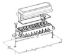 WIRTHCO 4-WAY ATO FUSE BLOCK W/CO - 310007
