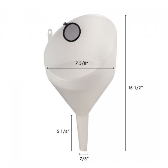 WIRTHCO 120-OZ SIDE FILL FUNNEL - 90080