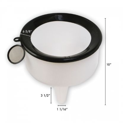 WIRTHCO 144-OZ ANTI-SPLASH FUNNEL - 90190