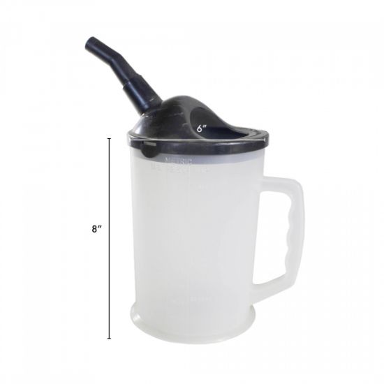WIRTHCO 2.5-QT MEASURER W/SPOUT - 94026