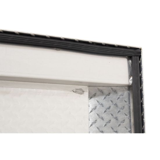 WEATHERGUARD COM SADDLE - ALUM  CLEAR - 154003
