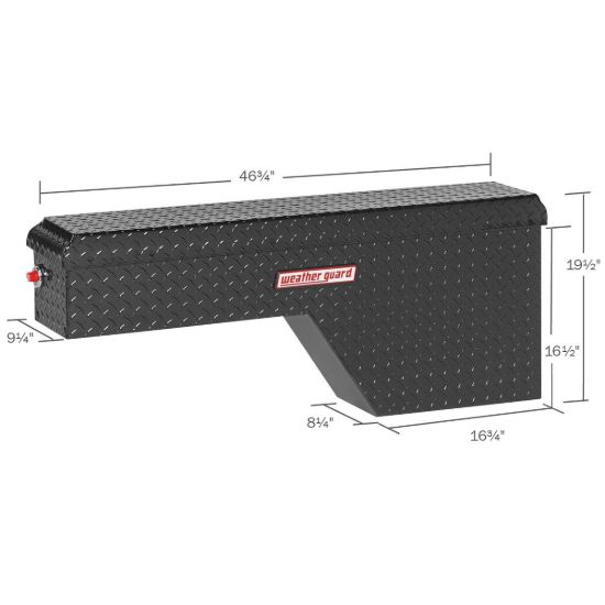 WEATHERGUARD PORK CHOP BOX - ALUMINUM - 171501