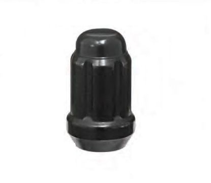 WC WHEEL ACC 14X1.5 SPLINE LUG NUT 1.65' BLACK - DPC1014SMB