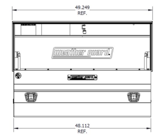 WEATHERGUARD MODEL 624-52-04 ALL-PURPOSE CHEST - 6245204