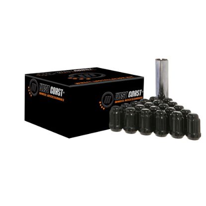 WC WHEEL ACC 12*1.25 SPLN BLK CLD 5LUG - DPC55125SB