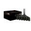 WC WHEEL ACC 1/2 SPLN BLK CLSD 6 LUG - DPC56012SB