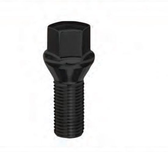 WC WHEEL ACC 14X1.5 CONICAL LUG BOLT 17MM HEX 27 - W2714CBHB