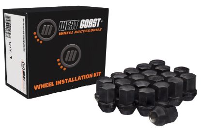 WC WHEEL ACC INSTALL KITS OE STYLE LUG NUTS 14X1 - W5514LSB