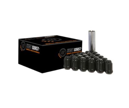 WC WHEEL ACC 1/2 SPLN BLK CLSD 6 LUG - W56012SB