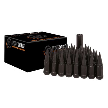 WC WHEEL ACC 1/2 SPIKE BLK 6 LUG KIT - W56012SPKB