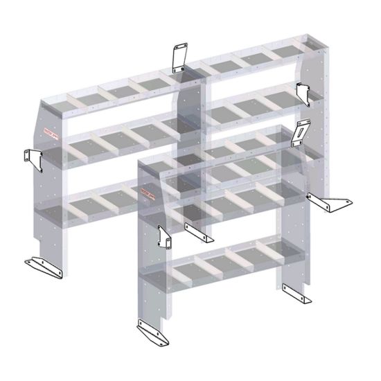 WEATHERGUARD METRIS SHELVING INSTALL KIT - 9753301
