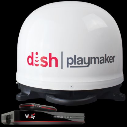 WINEGARD DISH PLAYMAKER AUTO SAT WHT BUNDLE - PL7000R