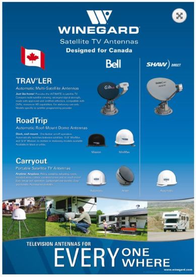 WINEGARD CANADIAN FULL LINE POSTER - WD220