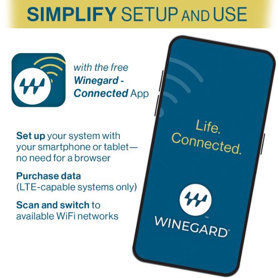WINEGARD 4G LTE WIFI EXTENDER OVER THE AIR A - WF295B