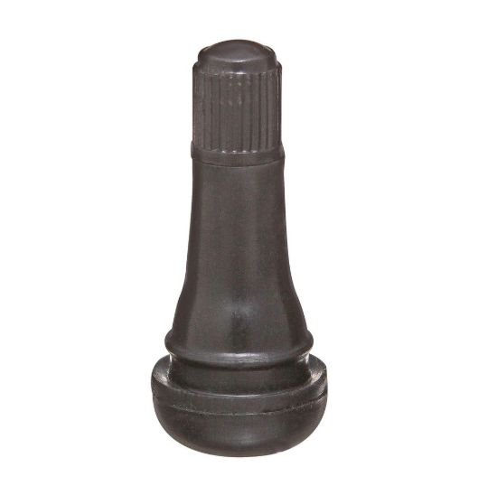 WC WHEEL ACC TR-413 PLAIN RUBBER STEM - W9902P