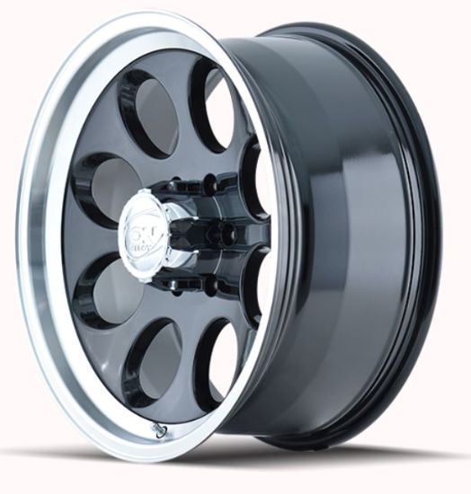 WHEEL GROUP 171 (171) BLK/MACHINED LIP 16X10 61 - 1716183MB6