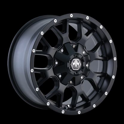 WHEEL GROUP WARRIOR (8015)  BLK 20X9 8180 18 12 - 80152978M2