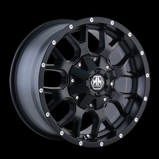 WHEEL GROUP WARRIOR (8015)  BLK 20X9 8180 18 12 - 80152978M2