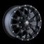 WHEEL GROUP WARRIOR (8015)  BLK 20X9 8180 18 12 - 80152978M2
