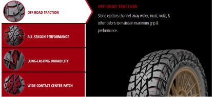 WHEEL GROUP 35X12.50R20LT TERRAIN ATTACK R/T 12 - C000005348