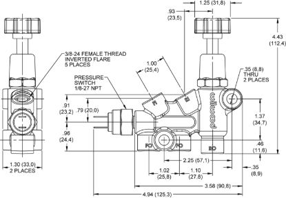 WILWOOD PROPORTIONING VALVE KNOB - 26011179