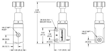 WILWOOD PROPORTIONING VALVE KNOB - 2608419
