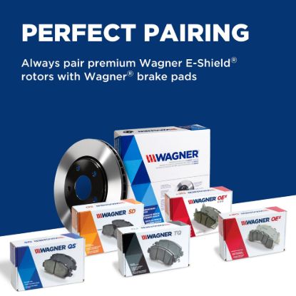 WAGNER BRAKE BRAKE ROTOR - BD126353E