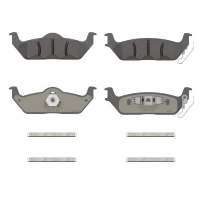 WAGNER BRAKE OEX SEMI-MET DISC PAD SET - OEX1012M