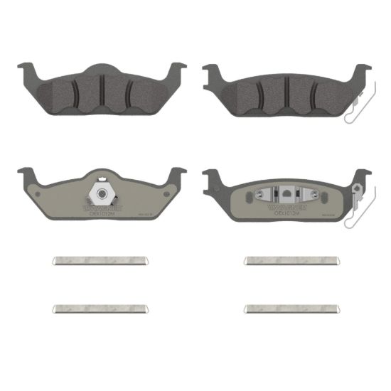 WAGNER BRAKE OEX SEMI-MET DISC PAD SET - OEX1012M