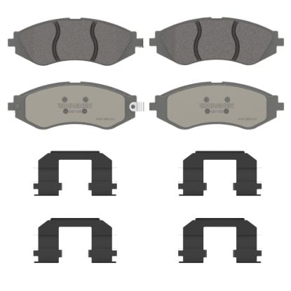 WAGNER BRAKE CERAMIC DISC PAD SET - OEX1035