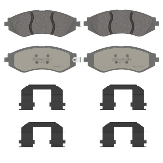 WAGNER BRAKE CERAMIC DISC PAD SET - OEX1035