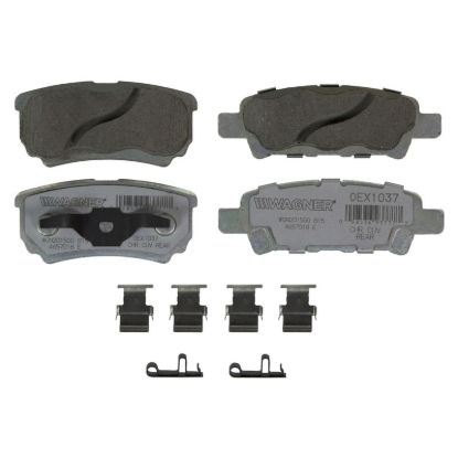 WAGNER BRAKE WAGNER OEX CUSTOM DISC PAD SET - OEX1037