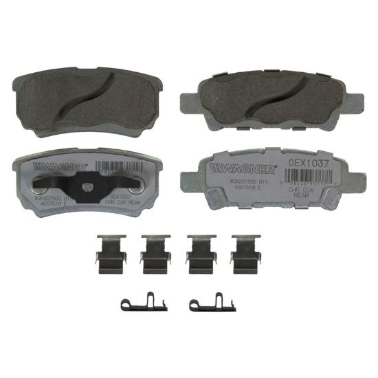 WAGNER BRAKE WAGNER OEX CUSTOM DISC PAD SET - OEX1037