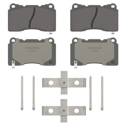 WAGNER BRAKE OEX SEMI-MET DISC PAD SET - OEX1050M