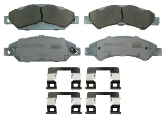 WAGNER BRAKE CERAMIC DISC PAD SET - OEX1092