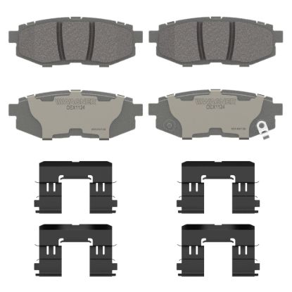 WAGNER BRAKE PREMIUM CERAMIC DISC PAD - OEX1124