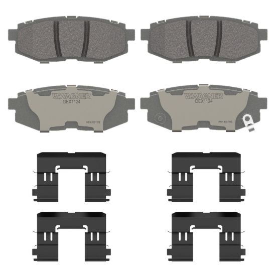 WAGNER BRAKE PREMIUM CERAMIC DISC PAD - OEX1124