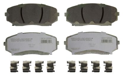 WAGNER BRAKE WAGNER OEX DISC PAD  SET - OEX1258A
