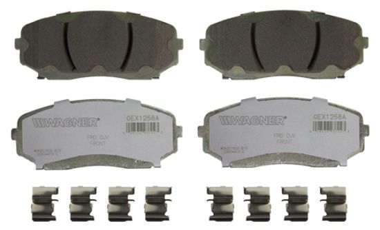 WAGNER BRAKE WAGNER OEX DISC PAD  SET - OEX1258A