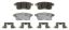 WAGNER BRAKE WAGNER OEX DISC PAD  SET - OEX1259