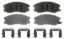 WAGNER BRAKE WAGNER OEX DISC PAD  SET - OEX1264