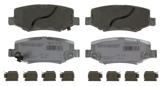 WAGNER BRAKE WAGNER OEX DISC PAD  SET - OEX1274