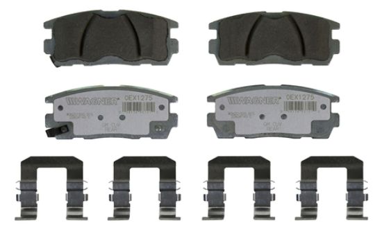 WAGNER BRAKE WAGNER OEX DISC PAD  SET - OEX1275