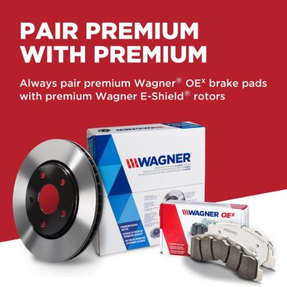 WAGNER BRAKE WAGNER OEX DISC PAD  SET - OEX1280