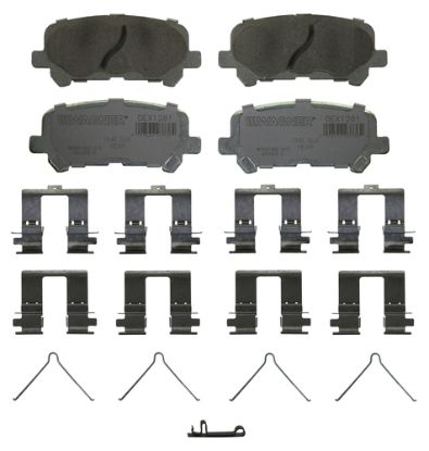 WAGNER BRAKE WAGNER OEX DISC PAD  SET - OEX1281