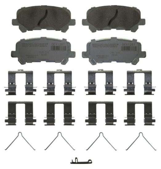 WAGNER BRAKE WAGNER OEX DISC PAD  SET - OEX1281
