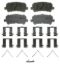 WAGNER BRAKE WAGNER OEX DISC PAD  SET - OEX1281
