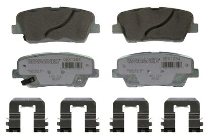WAGNER BRAKE WAGNER OEX DISC PAD  SET - OEX1284