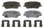 WAGNER BRAKE WAGNER OEX DISC PAD  SET - OEX1284